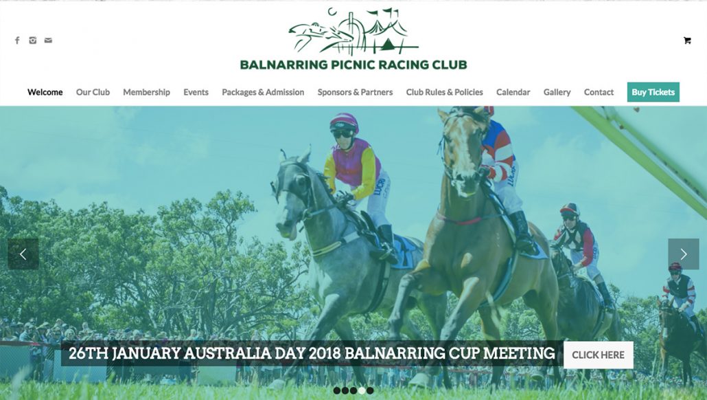 Balnarring Races Website